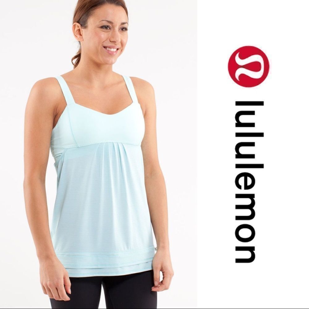 LuluLemon Run Back‎ On Track Tank - Women’s 4